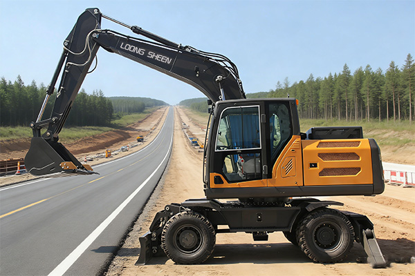 Cheap Wheel Type Excavator 21 Ton