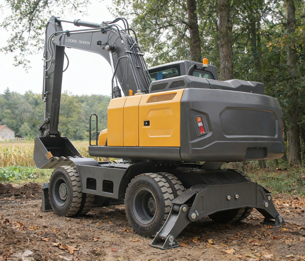 Grab Wheel Excavator