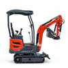 Small Excavator 1.2ton Crawler Excavator Digger Mini Bagger