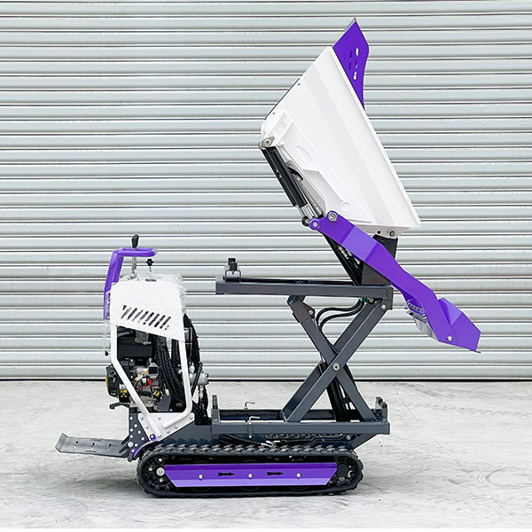 High Quality Mini Dumper CE EPA Engine Hydraulic Self Loading And Unloading Diesel Crawler Small Dump Truck