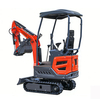Small Excavator 1.2ton Crawler Excavator Digger Mini Bagger