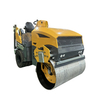 Multi-Function Compact Roller Mini Road Roller Road Roller Compactor Vibrator Compact Soil Road Roller Double Drum Vibratory Type 