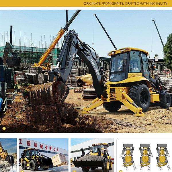  Mini Diesel Backhoe Loader