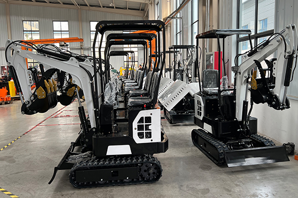 Mini excavator production line ready stock for fast delivery and bulk orders