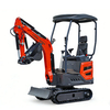 Small Excavator 1.2ton Crawler Excavator Digger Mini Bagger