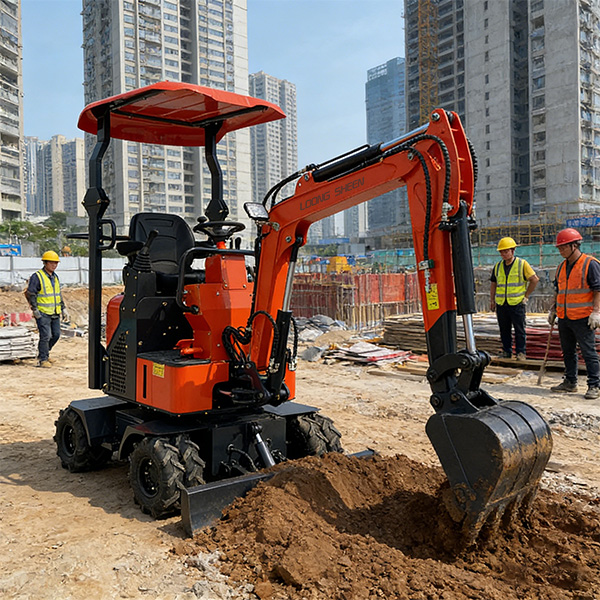 1.2t Wheel Excavator 