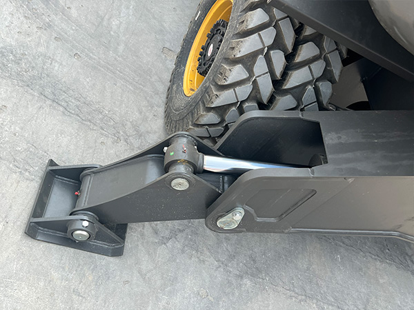 Small Wheel Excavator