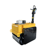 Multi-Function Compact Roller Mini Road Roller Road Roller Compactor Vibrator Compact Soil Road Roller Double Drum Vibratory Type 