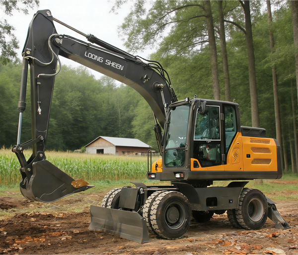 15ton Wheel Excavator