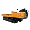 Agricultural slope-climbing tracked vehicle - for transporting goods in orchards and forests