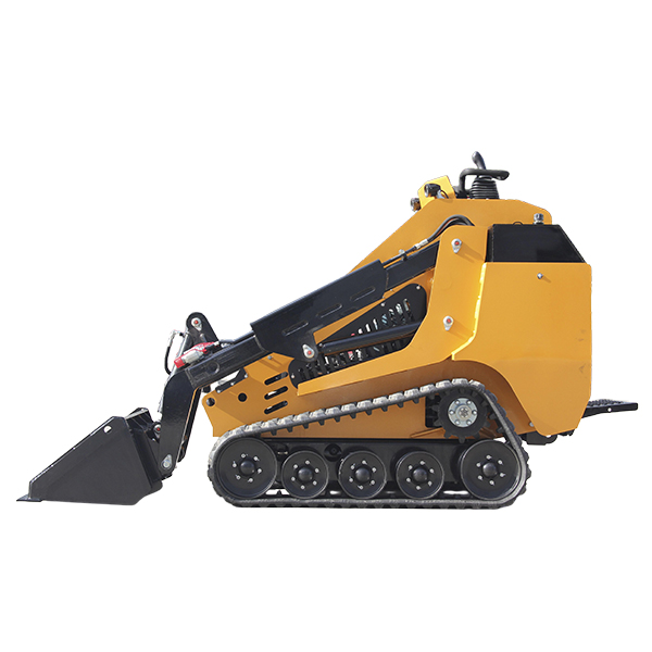 Hot Sale China Diesel Mini Skid Steer Wheel Loader Earth-Moving Machinery Skid Steer Loader With Bucket
