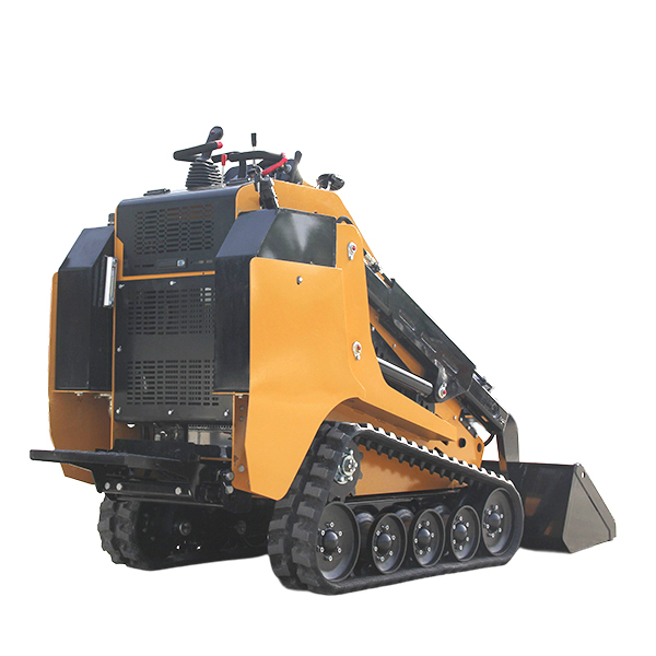 Hot Sale China Diesel Mini Skid Steer Wheel Loader Earth-Moving Machinery Skid Steer Loader With Bucket